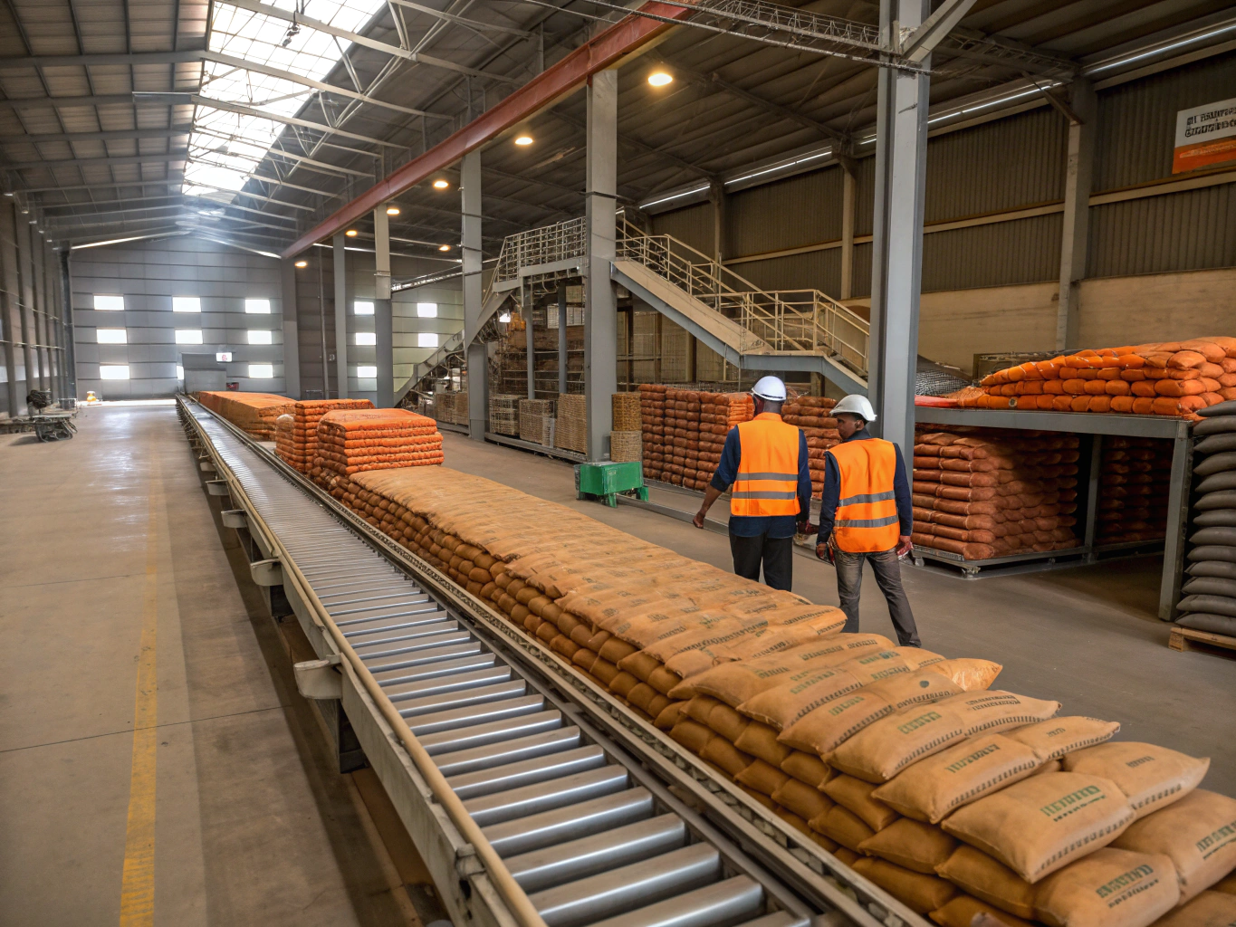 Automated chemical synthesis and fertilizer production line at Northern Atlantic